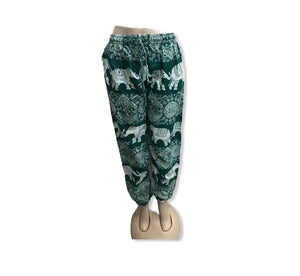 Elephant Print Pants